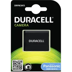 Duracell Li-Ion Akku 1020 mAh für Panasonic DMW-BCM13 (Kamera Akku), Kamera Stromversorgung, Schwarz