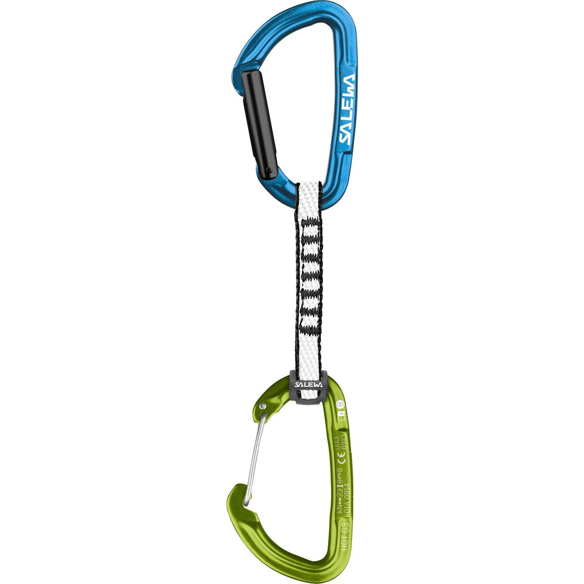 Salewa Expr SET DYN HOT G3 Str/Wire blue/fluo green (0362) UNI 00-0000001726-0362-UNI