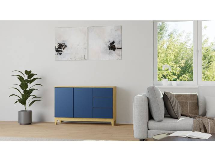Sideboard skandinavisch – kostenlose Holzmuster Eiche Natur geölt