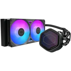 Cooler Master MasterLiquid Atmos II 240 Pixel LED Black Prozessor Flüssigkeitskühlung 12 cm Schwarz 1 Stück(e)