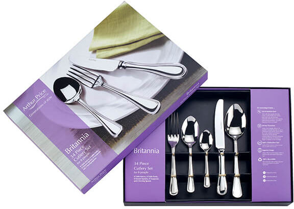 Arthur Price Classic Britannia 34 Piece Box Set