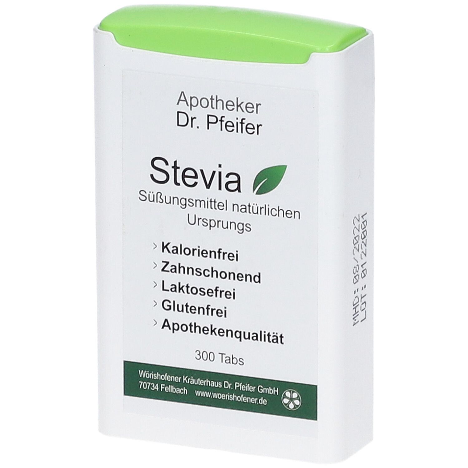 Stevia Dr.pfeifer Tabs 300 St Tabletten