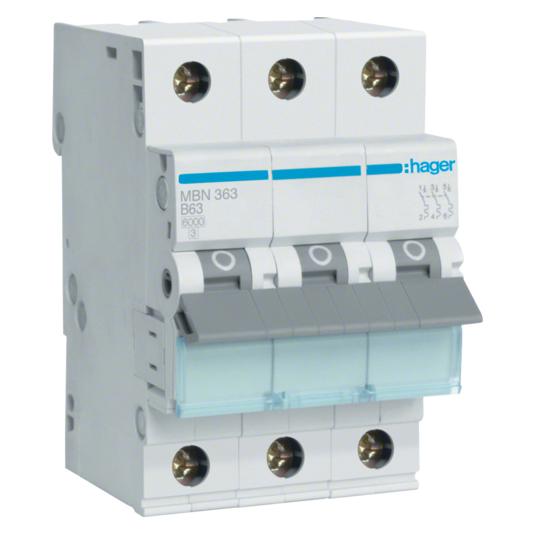 Hager MBN363 Elektroschalter 3P (MBN363)