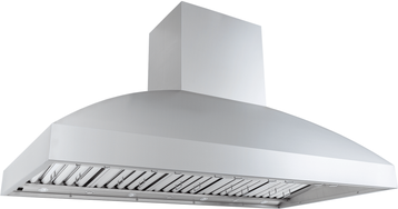 Proline Range Hoods BBQ Pro Island Outdoor Range Hood - Weather resistant stainless steel 60 inches wide