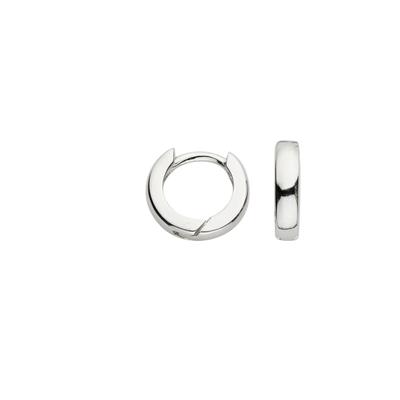 Paar Creolen FIRETTI "Schmuck Geschenk Silber 925 Ohrschmuck Ohrringe in mehreren Größen" Gr. 11, silber (silberfarben), Ohrringe, Damen, 11, Silber 925 (Sterlingsilber)