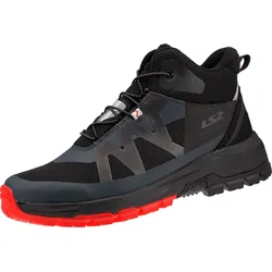 LS2 Torrent, Schuhe wasserdicht - Schwarz/Rot - 46 EU