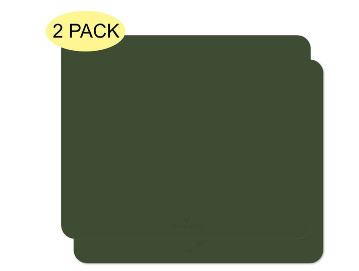 TINYLOADERS Spielmatte Praktische Bodenmatten Unterlegen Hochstuhl Kinderstuhl Spielmatte (Spar-Set, 2 Bodenmatten), Weiches Vinyl, ideal als Kinderunterlage zum Essen Backen oder Basteln