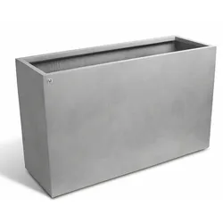 fleur ami »Division Lite« Outdoor Raumteiler concrete stone grey 90x25x70 cm