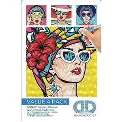 Diamond Dotz Diamond Painting Mini Moderne Frauen
