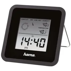 Hama Wetterstation »TH50«, schwarz schwarz