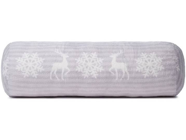 Nackenrolle GÖZZE Scandic , beige (creme, weiß), B:60cm H:20cm L:20cm, Polyester, Funktionskissen, Nackenrolle