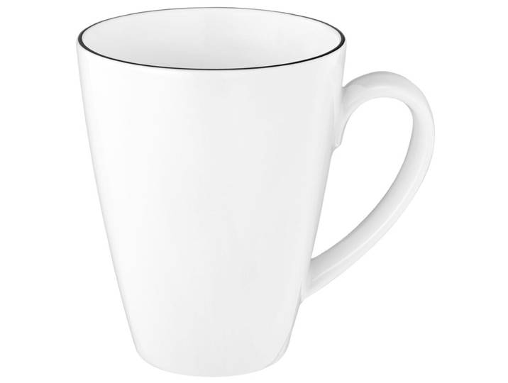 Kaffeebecher LIDO 350 ml 6er Set weiß