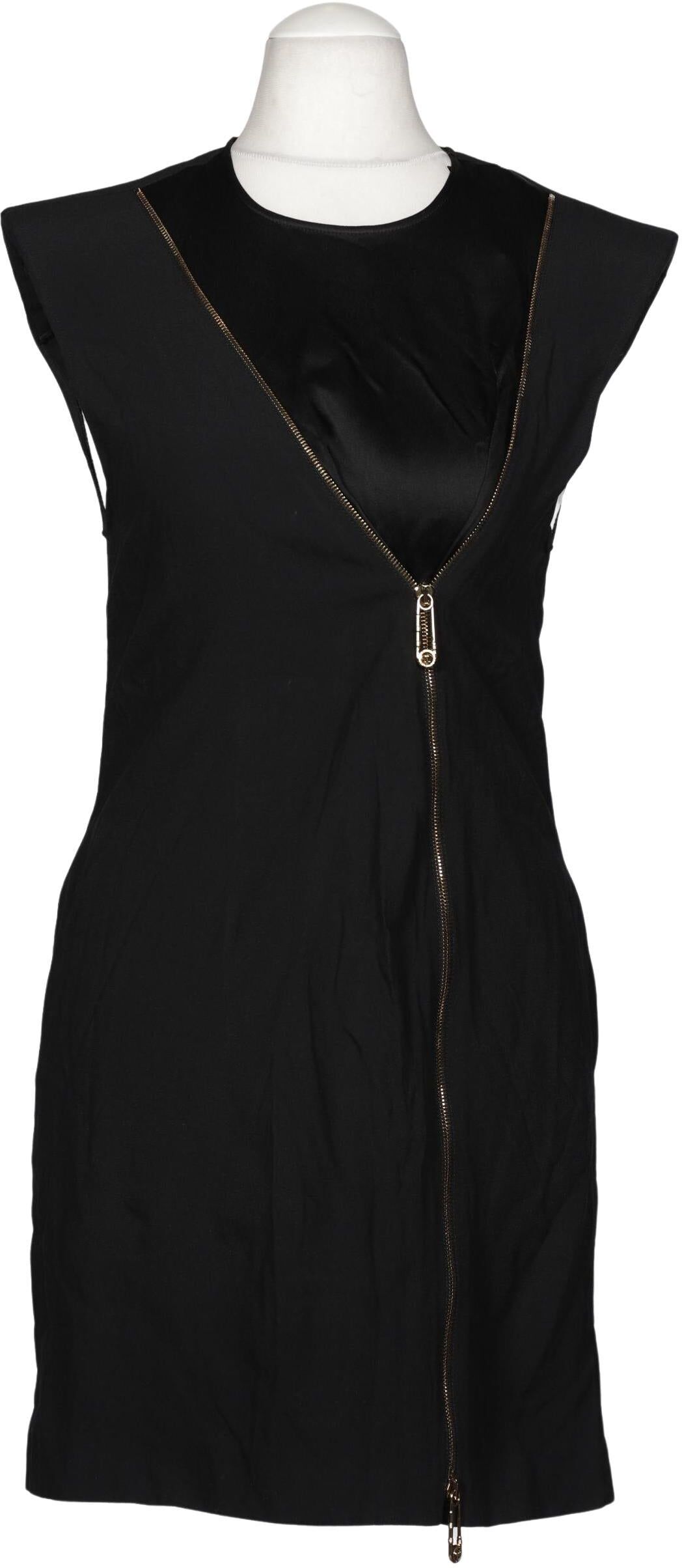 Versace Damen Kleid, Schwarz, Gr. EU 38 (IT 44), Viskose / Seide - Second Hand