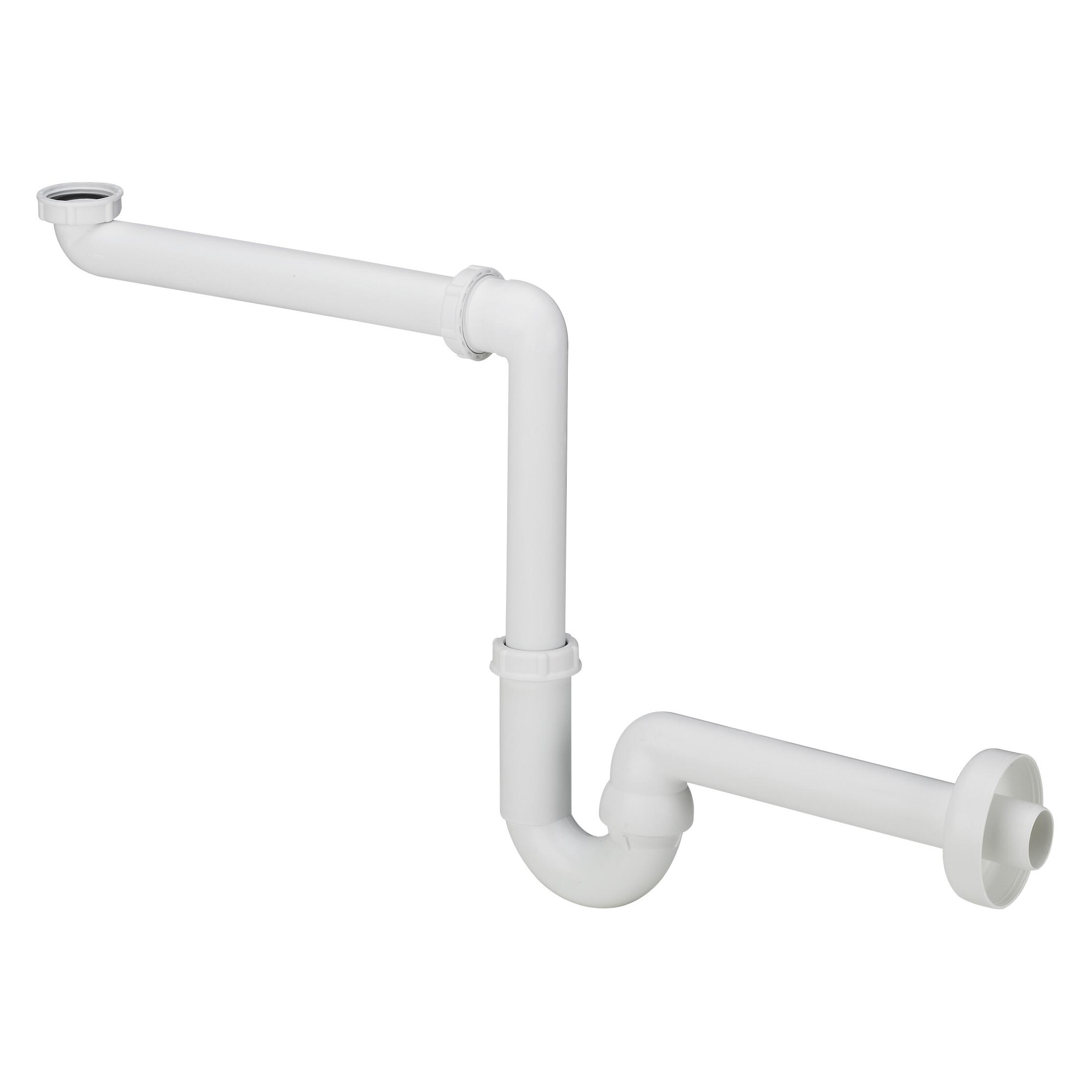 Viega Platzsparender Rohrsiphon 5/4" DN32 weiss (606220) (Röhrensiphon, 1 1/4", 5/4") (606220)