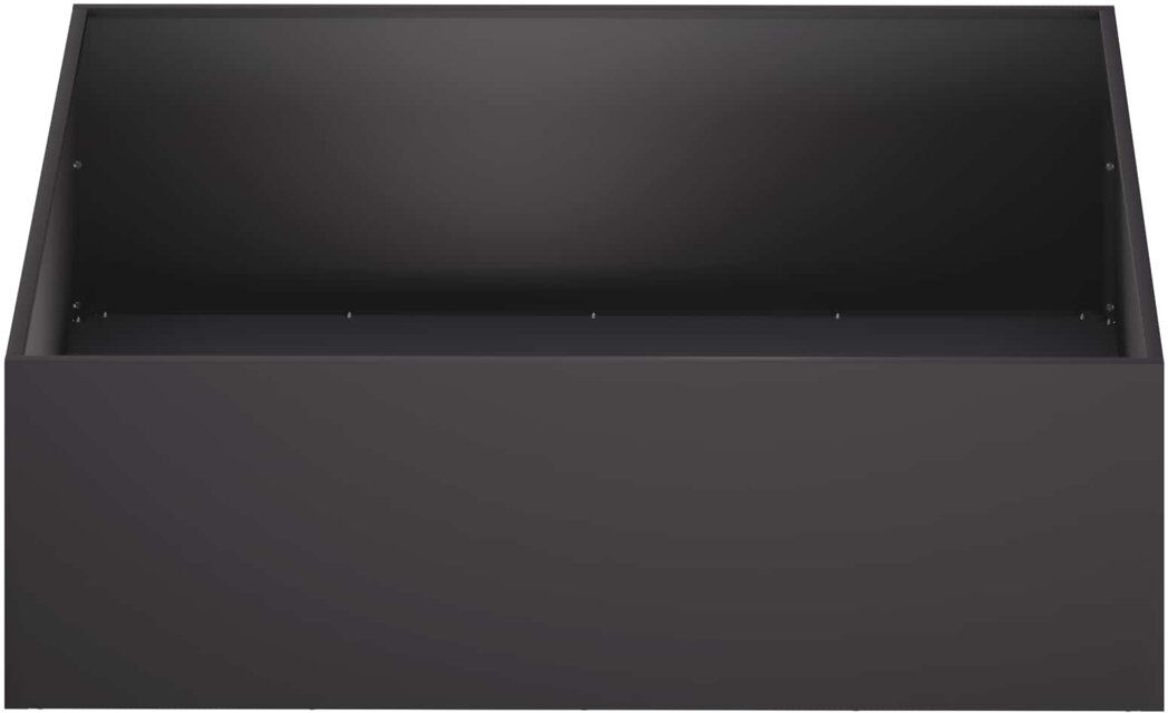 Borough Wharf Outdoor Planter Box Black 30cm H x 100cm W x 100cm D