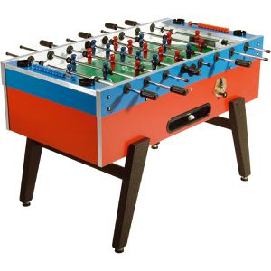 Garlando Tischkicker MasterCup Münz, mit Münzprüfer, 137 x 125 x 90 cm, schwarz, 90 kg