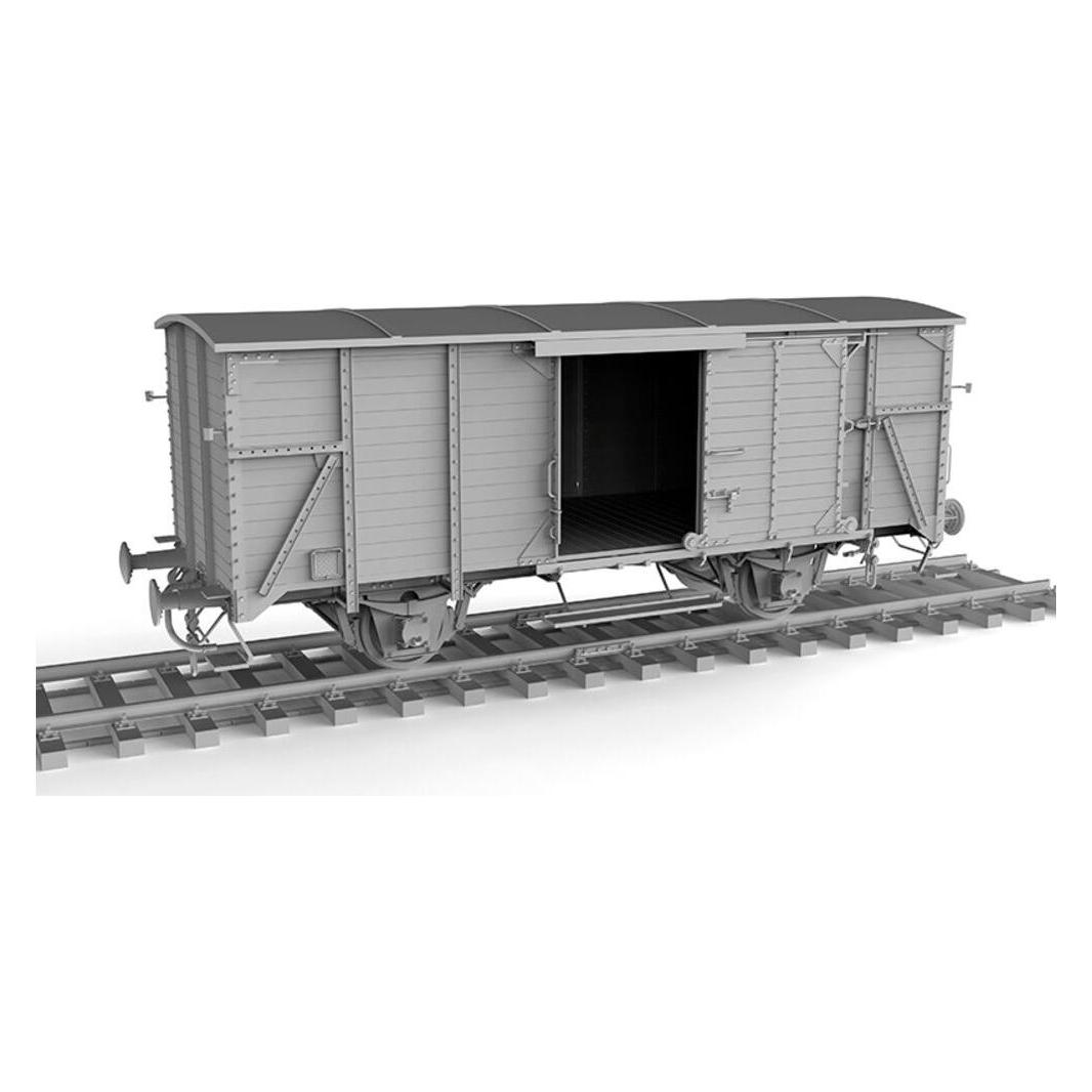 AK Interactive German Railway Covered G10 Wagon Gedeckter Güterwagen G10 1/35 (AK35502)