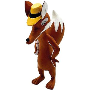 Bullyland Spielfigur Unser Sandmännchen, ab 3 J., Herr Fuchs, 5,7 x 7,4 cm