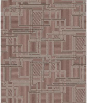 Seabrook Designs Bauhaus Cityscape Unpasted Wallpaper
