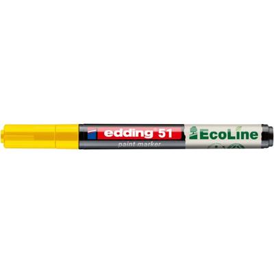 Edding 51 EcoLine 4-51-005 Lackmarker Gelb 1 mm, 2mm