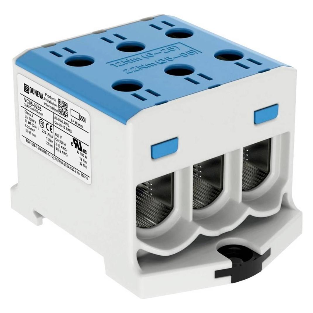 Ouneva Group VC05-0238 Verteilerblock Blau 1 St. (VC05-0238)