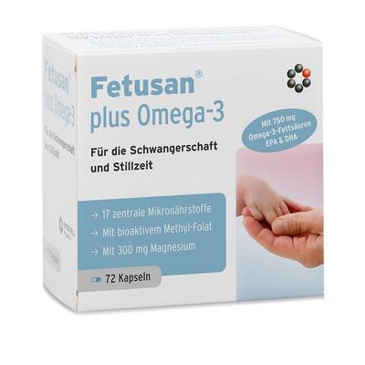 Fetusan plus Omega-3 Kapseln 72 St