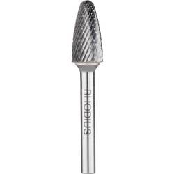 Rhodius 305056 Frässtift Hartmetall Rundbogen Arbeits-Länge 25.0 mm