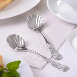 GRÄWE Zuckerlöffel 2 Stück, Rosendekor
