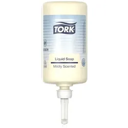 Tork 420501 Flüssigseife Premium 1 L mild leicht parfümiert, besitzt eine hohe Waschkraft