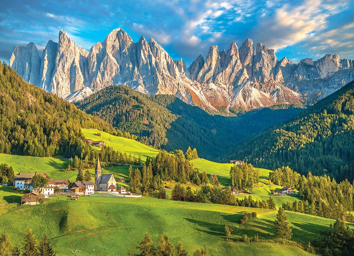 Eurographics Puzzel Dolomieten, 1000 stukjes, landschapsafbeelding
