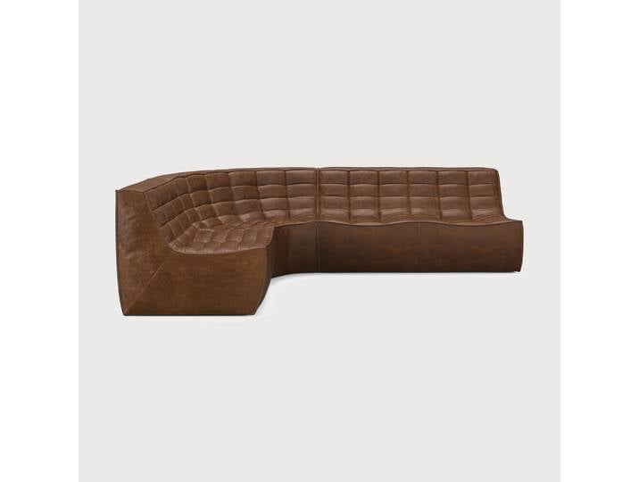 Ethnicraft N701 Modulares Sofa-Set 1-Sitzer