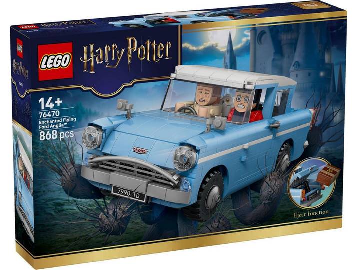 LEGO® LEGO® Harry Potter 76470 Fliegender Ford Anglia™ Konstruktionsspielsteine, (868 St)