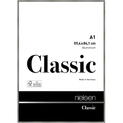 Nielsen Aluminium-Bilderrahmen Classic  59,4 x 84,1 (A1) / Platin
