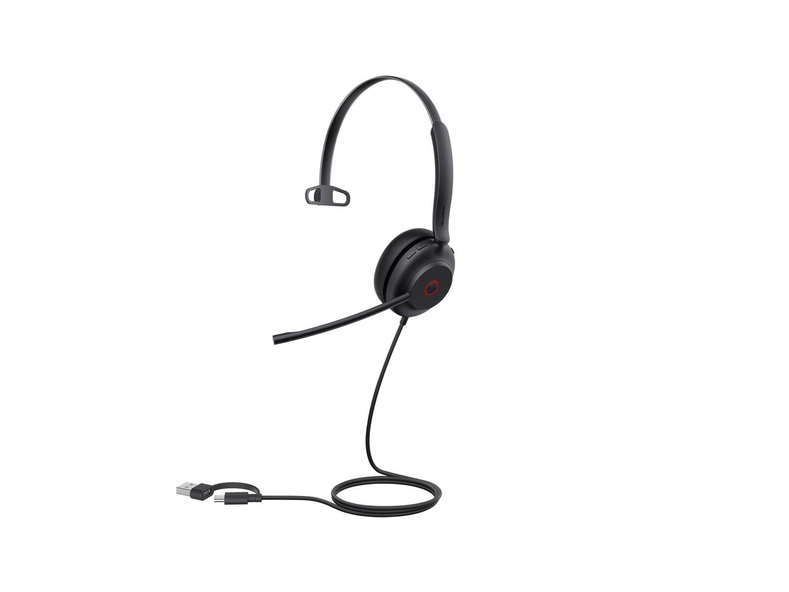 Yealink kabelgebundenes Headset UH35 Mono UC USB-A/C 1308166