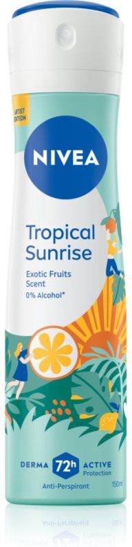NIVEA Tropical Sunrise antiperspirant spray 150 ml