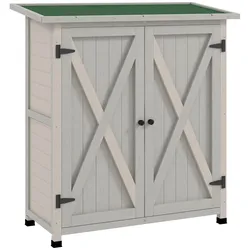 GARTENSCHRANK aus Holz