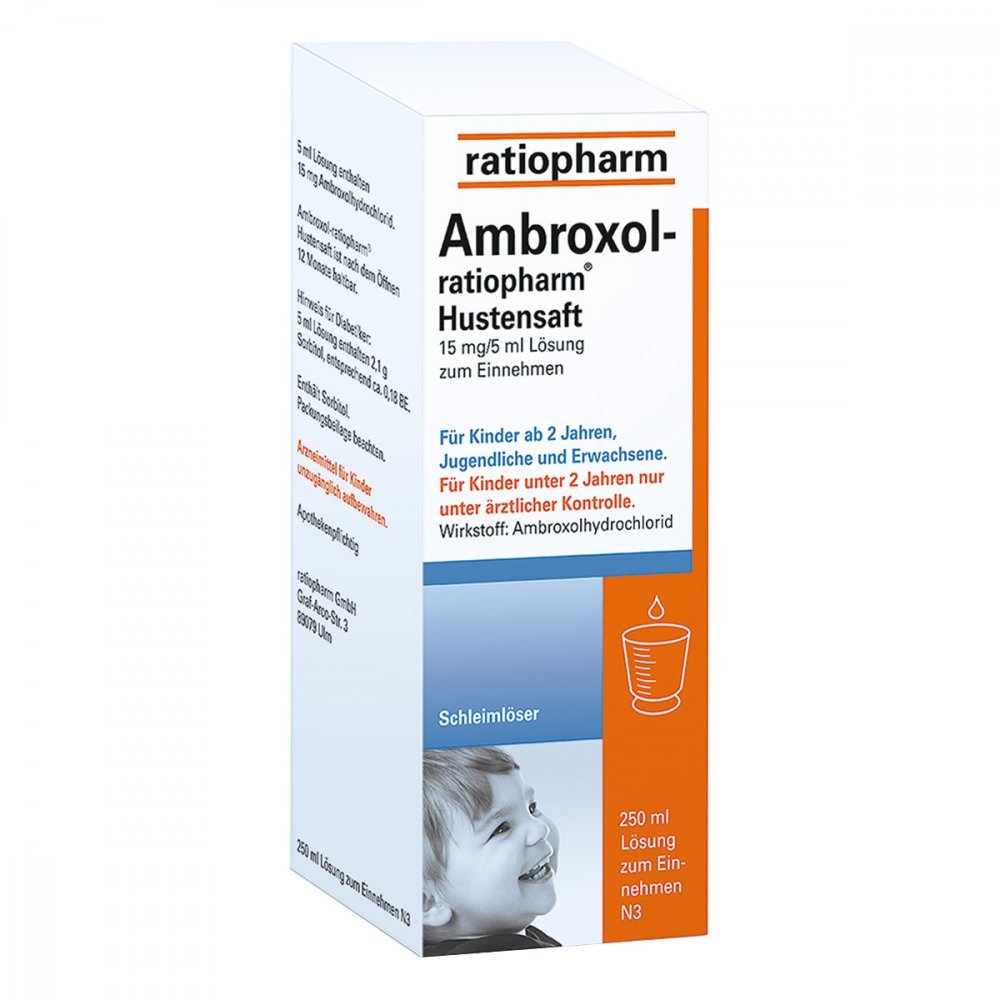 ratiopharm GmbH Ambroxol ratiopharm Hustensaft 00563111