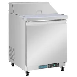 Polar U-Serie Einzeltür Mega Top Prep Thekenkühlschrank 154 Liter