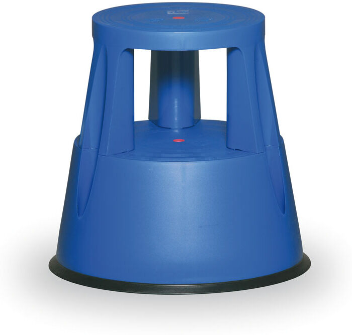 B2B Partner Kunststoff-Tritthocker, blau