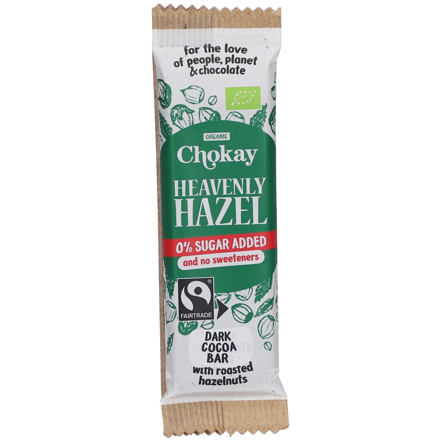 Chokay - Snackbar Heavenly Hazel FairTrade, 30g 30 g Riegel