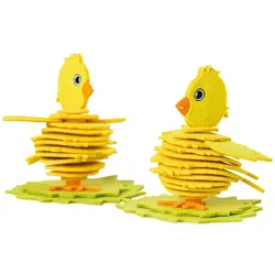 Filz-Bausatz "Küken", gelb, 2 Stück