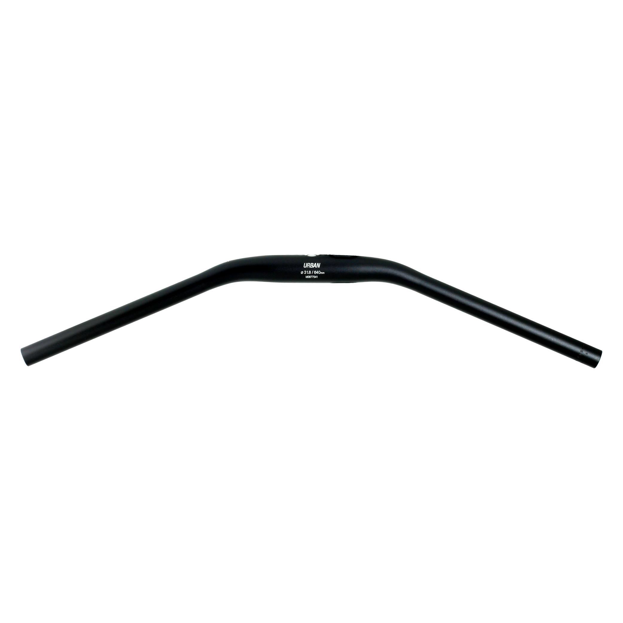 By.schulz Unisex - Erwachsene Handlebar Urban Lenker, Schwarz, Einheitsgrösse (31.80 mm) (11021)