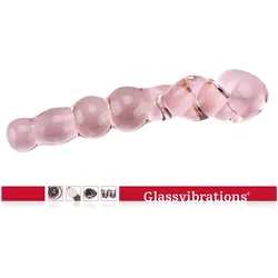 Glassvibrations, Dildo, Limited Edition! Glasdildo Rosa Liebe