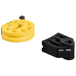 Biegesegment +Gleitstück ø14 R50