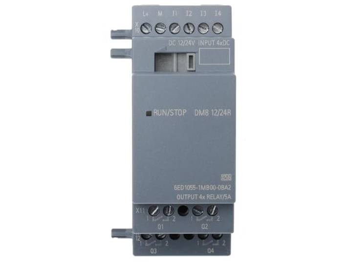 Siemens STLOGO 6ED1055-1MB00-0BA2 Logo DM8 12/24R 0BA2 SPS-uitbreidingsmodule 24 V/DC