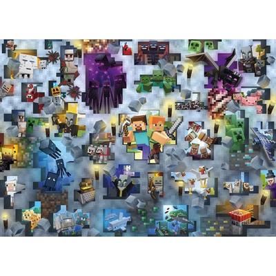 Erwachsenenpuzzle 1000 Teile - Minecraft Mobs