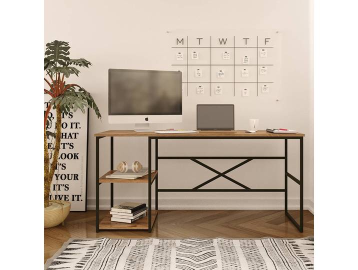 Bureau Bottom Bay 120 x 76 x 62cm Marron