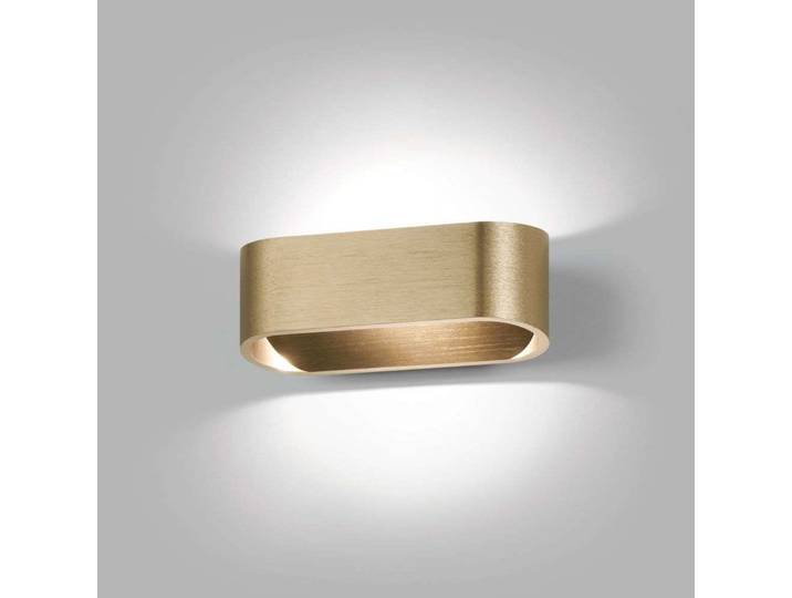 Aura W1 Wandleuchte 2700/3000K Brass - LIGHT-POINT - Wohnzimmer - Aluminium