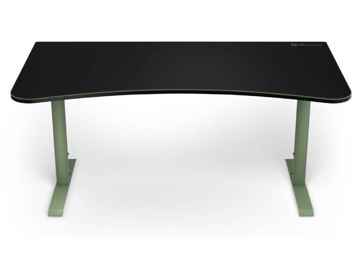 Arozzi Arena Groß Gaming-Schreibtisch - 160 x 82 x 71-81 cm - Waldgrün
