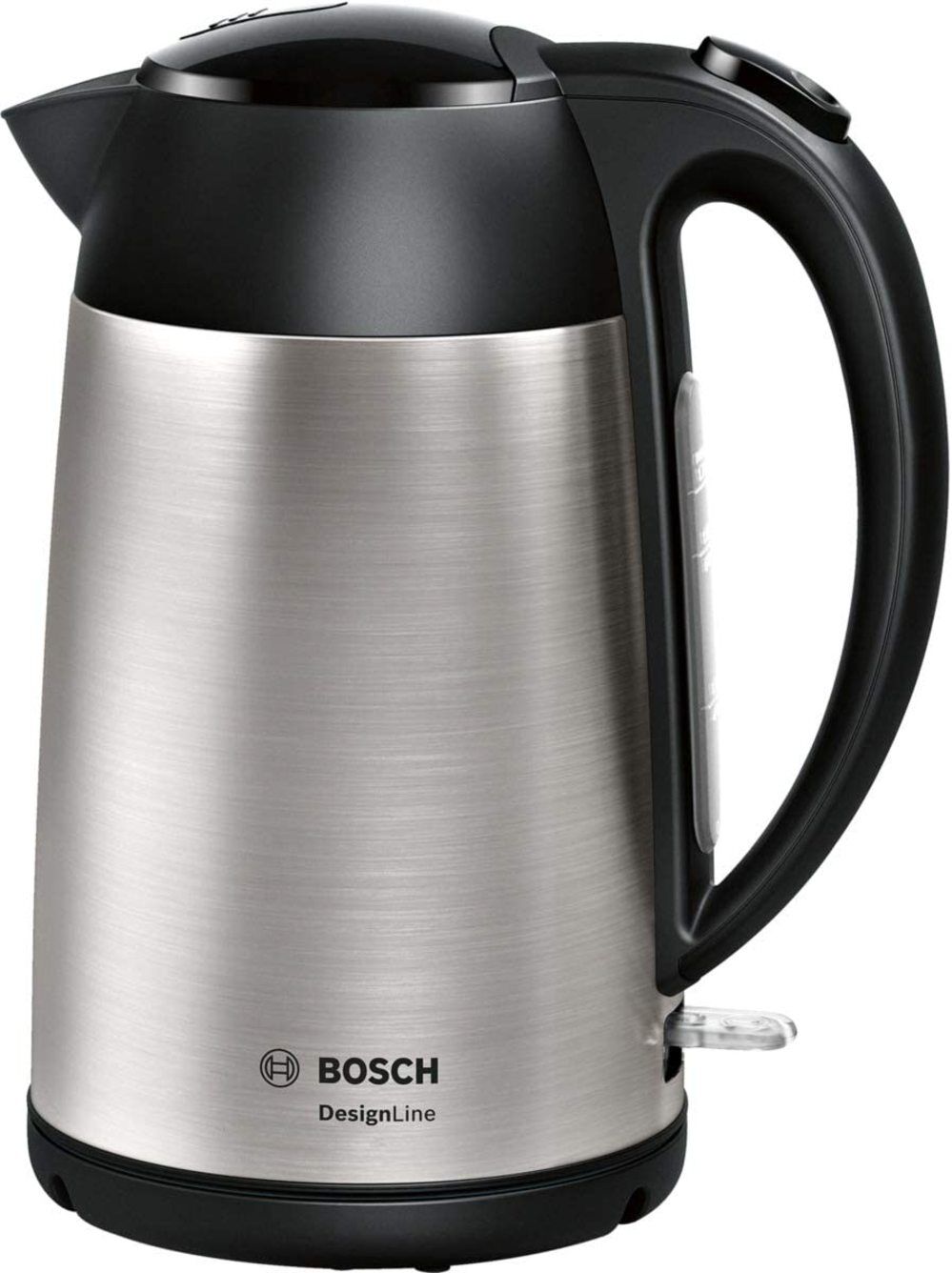 Bollitore Bosch TWK3P420, 1,7 litri, 2400W, Acciaio spazzolato